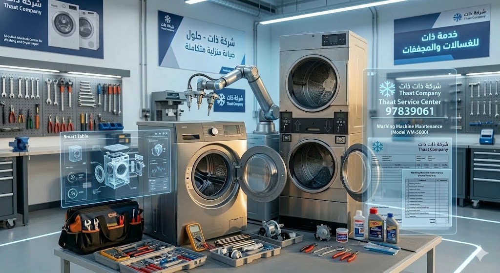 صيانة نشافات وغسالات عبدالله المبارك