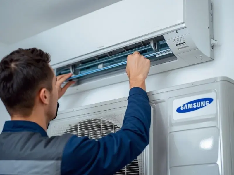 فني تصليح تكييفات سامسونج في الكويت